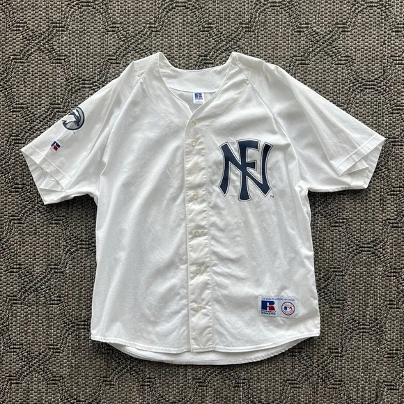 Vintage Russell Athletic Jersey Size XL White UNF Ospreys NCAA Baseball 90s - Picture 1 of 9